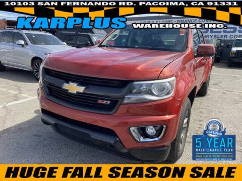 2016 Chevrolet Colorado for sale at Karplus Warehouse in Pacoima CA