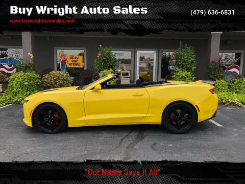 2017 Chevrolet Camaro for sale at Buy Wright Auto Sales in Rogers AR