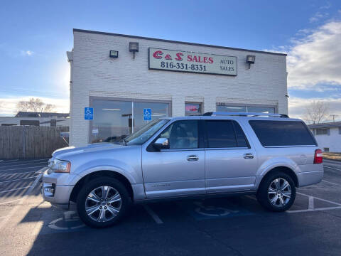 2016 Ford Expedition EL for sale at C & S SALES in Belton MO