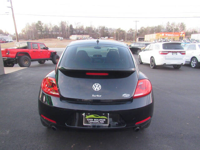 2012 Volkswagen Beetle for sale at The Car Source Of Lenoir in Lenoir, NC