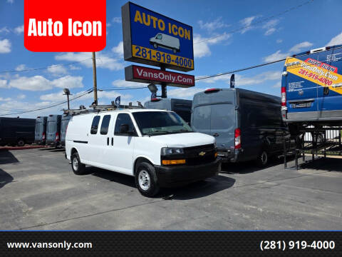 2021 Chevrolet Express for sale at Auto Icon in Houston TX