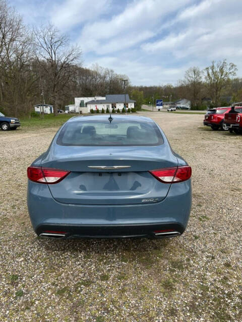 2015 Chrysler 200 for sale at CAR PRO SALES in Tipton, MI