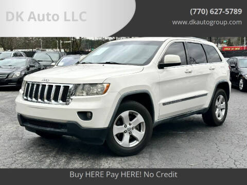 2012 Jeep Grand Cherokee for sale at DK Auto LLC in Stone Mountain GA