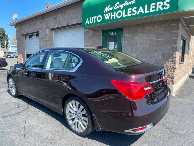 2014 Acura RLX for sale at New England Wholesalers in Springfield, MA