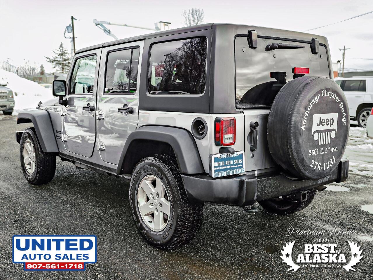 2014 Jeep Wrangler Unlimited Unlimited Sport SUV 4D 6