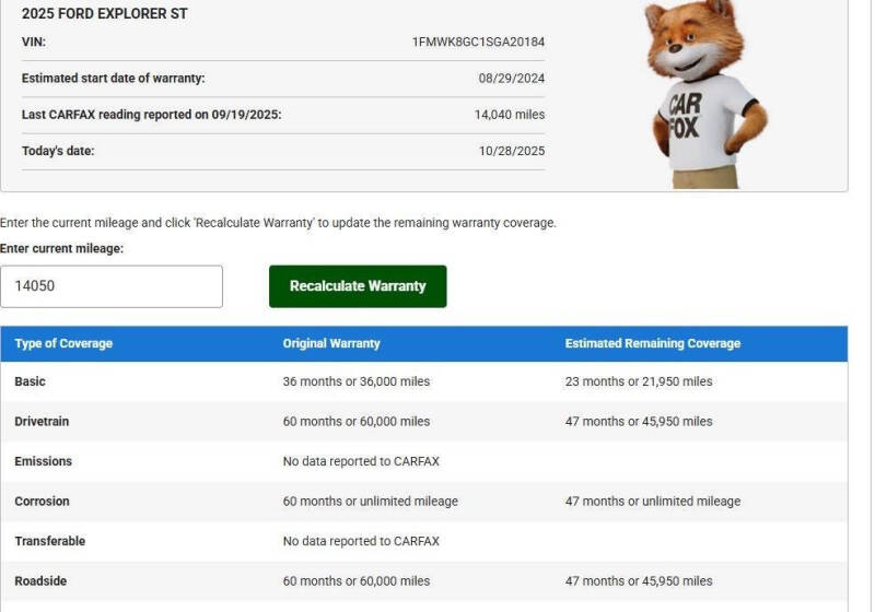 2025 Ford Explorer ST
