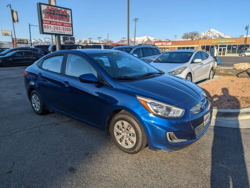 2017 Hyundai Accent for sale at ATLAS MOTORS INC in Salt Lake City UT