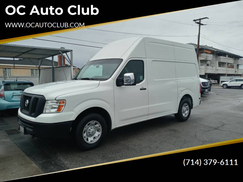 2016 Nissan NV for sale at OC Auto Club in Midway City CA