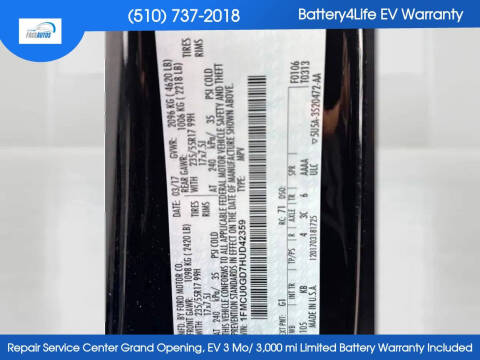2017 Ford Escape SE