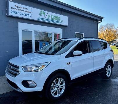 2018 Ford Escape for sale at 24/7 Cars in Bluffton IN
