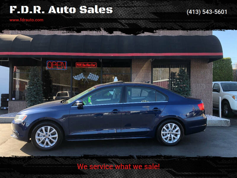 2014 Volkswagen Jetta for sale at F.D.R. Auto Sales in Springfield MA