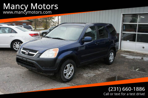 2002 Honda CR-V for sale at Mancy Motors in Mancelona MI