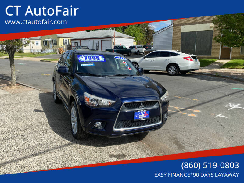 2011 Mitsubishi Outlander Sport for sale at CT AutoFair in West Hartford CT