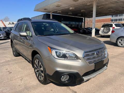 2016 Subaru Outback for sale at Divine Auto Sales LLC in Omaha NE