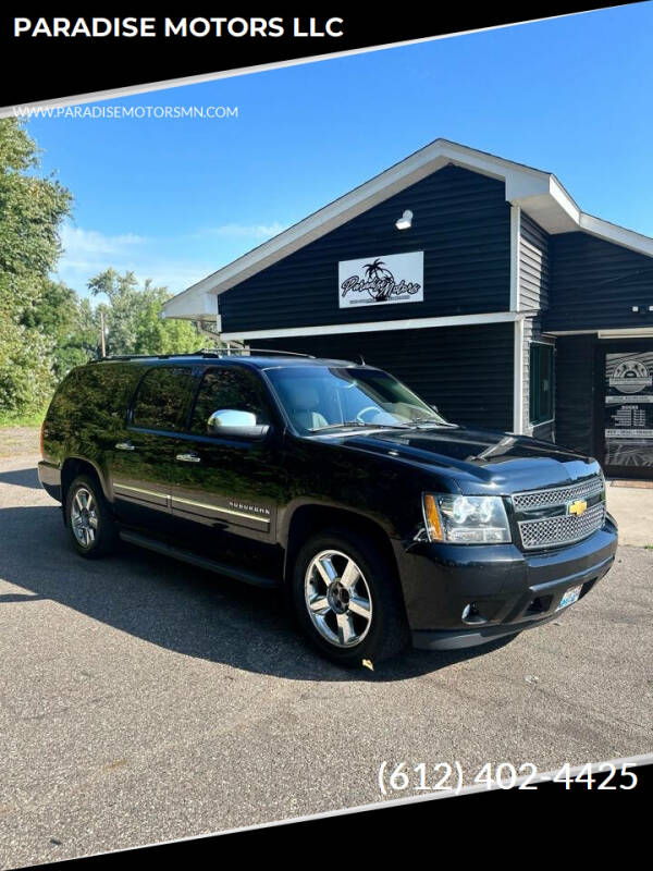 2013 Chevrolet Suburban for sale at PARADISE MOTORS LLC in Cambridge MN