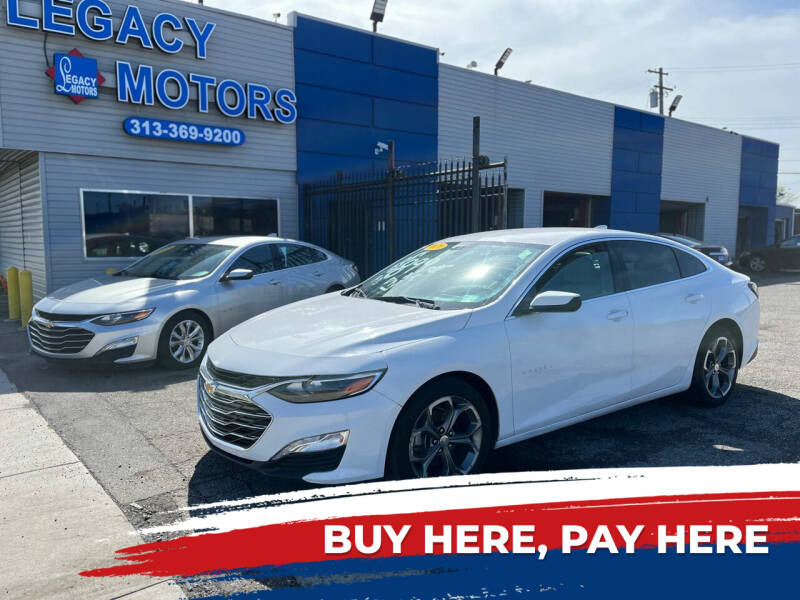 2020 Chevrolet Malibu for sale at Legacy Motors in Detroit MI