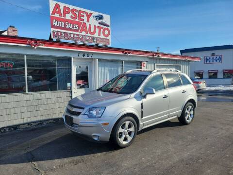 2013 Chevrolet Captiva Sport for sale at Apsey Auto in Marshfield WI