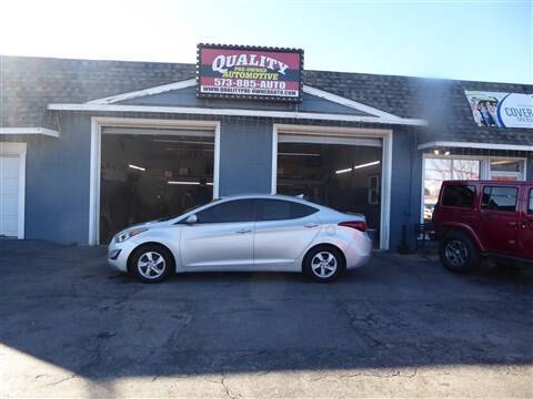 2014 Hyundai Elantra for sale at Quality Pre-Owned Automotive in Cuba MO