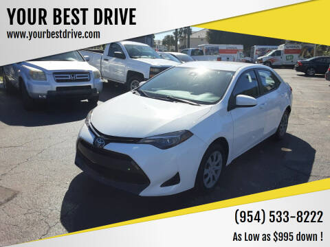 2019 Toyota Corolla for sale at YOUR BEST DRIVE in Oakland Park FL
