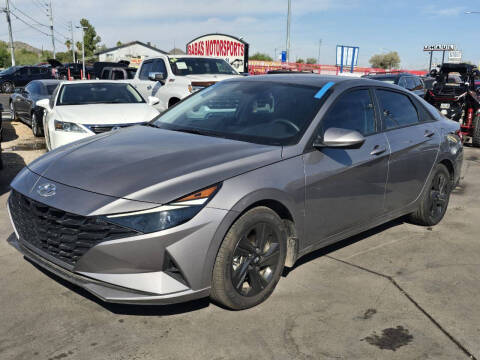 2023 Hyundai Elantra Hybrid Blue