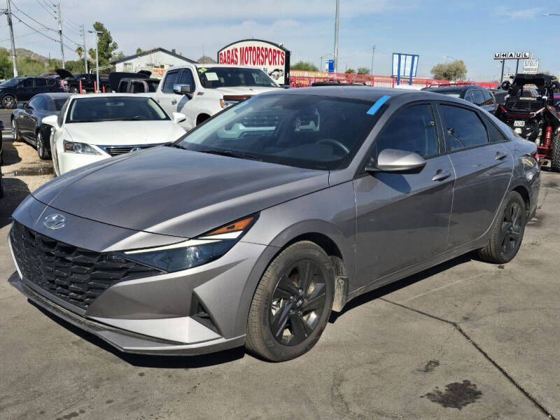 2023 Hyundai Elantra Hybrid Blue