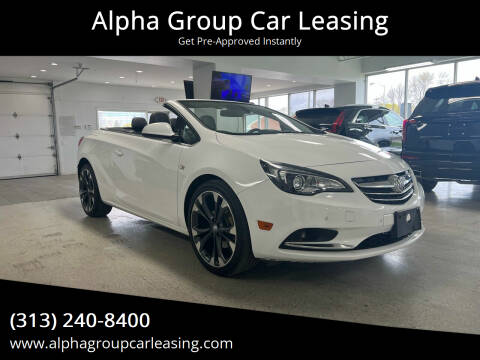 2019 Buick Cascada for sale at Alpha Group Car Leasing in Redford MI