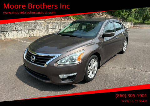 2013 Nissan Altima for sale at Moore Brothers Inc in Portland CT