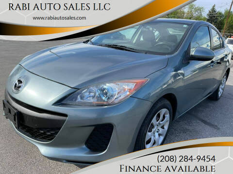 2013 Mazda MAZDA3 for sale at RABI AUTO SALES LLC in Garden City ID