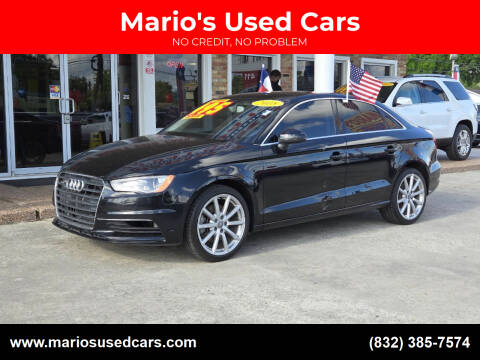 2015 Audi S3 for sale at Mario's Used Cars - South Houston Location in South Houston TX