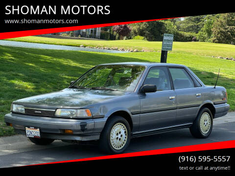 1987 Toyota Camry for sale at SHOMAN AUTO GROUP in Davis CA