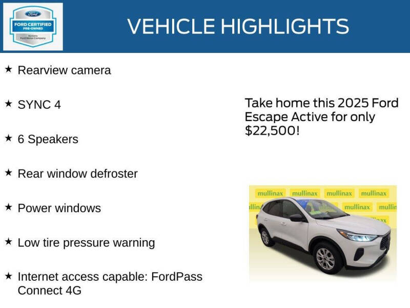 2025 Ford Escape Active