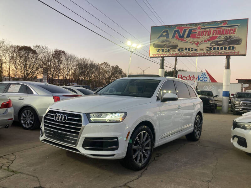 2018 Audi Q7 for sale at ANF AUTO FINANCE in Houston TX