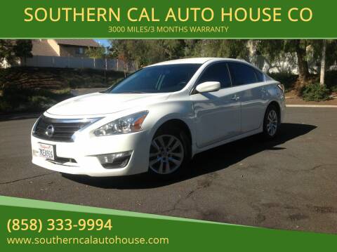 2015 Nissan Altima for sale at SOUTHERN CAL AUTO HOUSE CO in San Diego CA