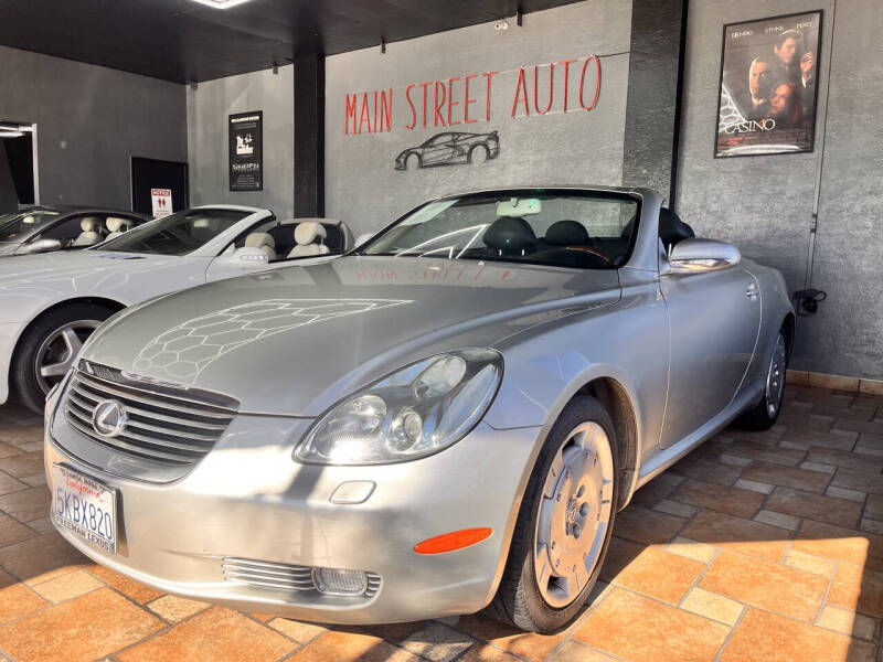 2002 Lexus SC 430 for sale at Main Street Auto in Vallejo CA