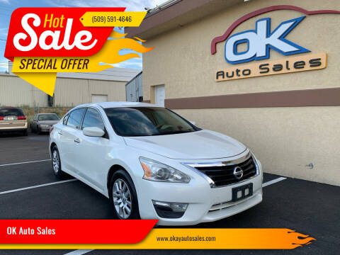 2014 Nissan Altima for sale at OK Auto Sales in Kennewick WA
