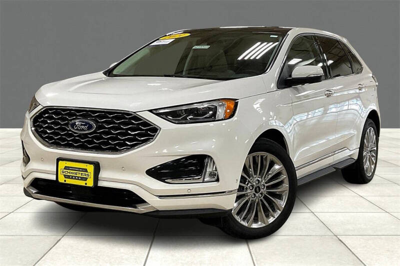 Used 2021 Ford Edge Titanium with VIN 2FMPK4K93MBA38558 for sale in Montevideo, Minnesota
