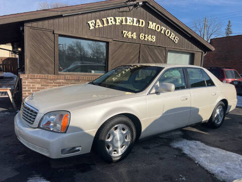 2001 Cadillac DeVille for sale at Fairfield Motors in Fort Wayne IN