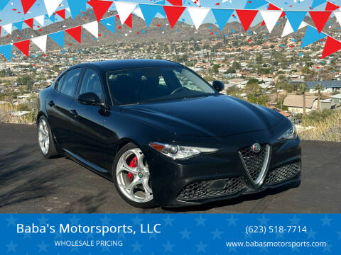 2019 Alfa Romeo Giulia for sale at Baba's Motorsports, LLC in Phoenix AZ
