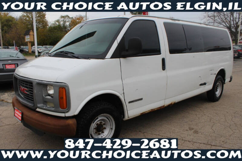 2002 gmc savana passenger van