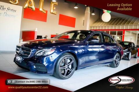 2020 Mercedes-Benz E-Class for sale at Quality Auto Center of Springfield in Springfield NJ