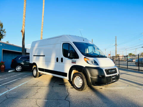 2021 RAM ProMaster for sale at Okaidi Auto Sales in Sacramento CA