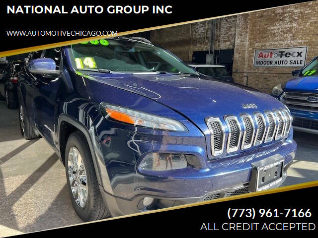 2014 Jeep Cherokee for sale at NATIONAL AUTO GROUP INC in Chicago IL