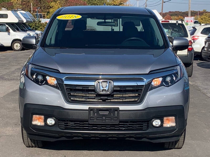 Used 2018 Honda Ridgeline RTL with VIN 5FPYK3F51JB008281 for sale in Worcester, MA