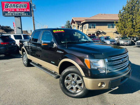 2013 Ford F-150 for sale at Bargain Auto Sales LLC in Garden City ID