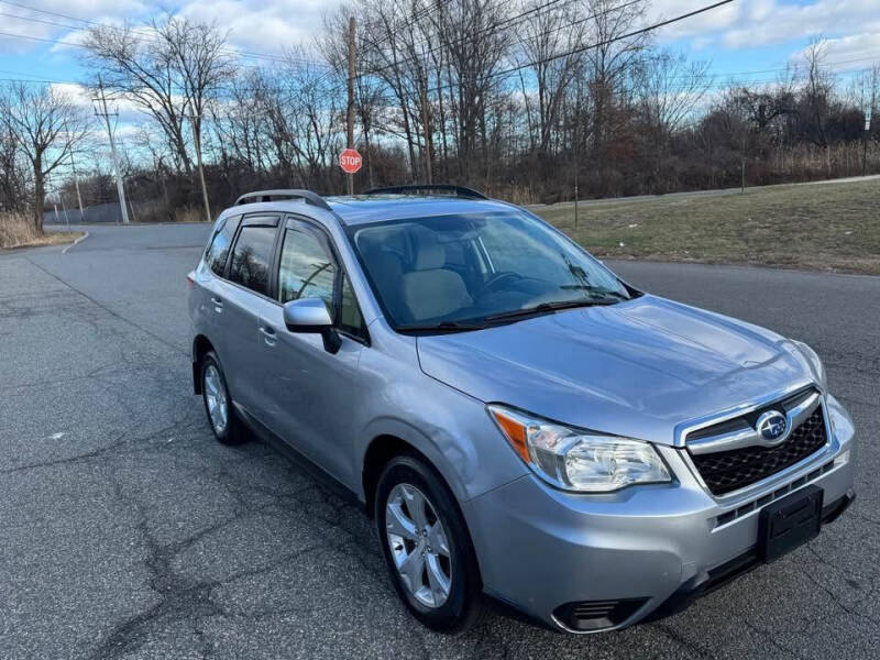 2015 Subaru Forester for sale at Trend Auto Mall in Hasbrouck Heights NJ