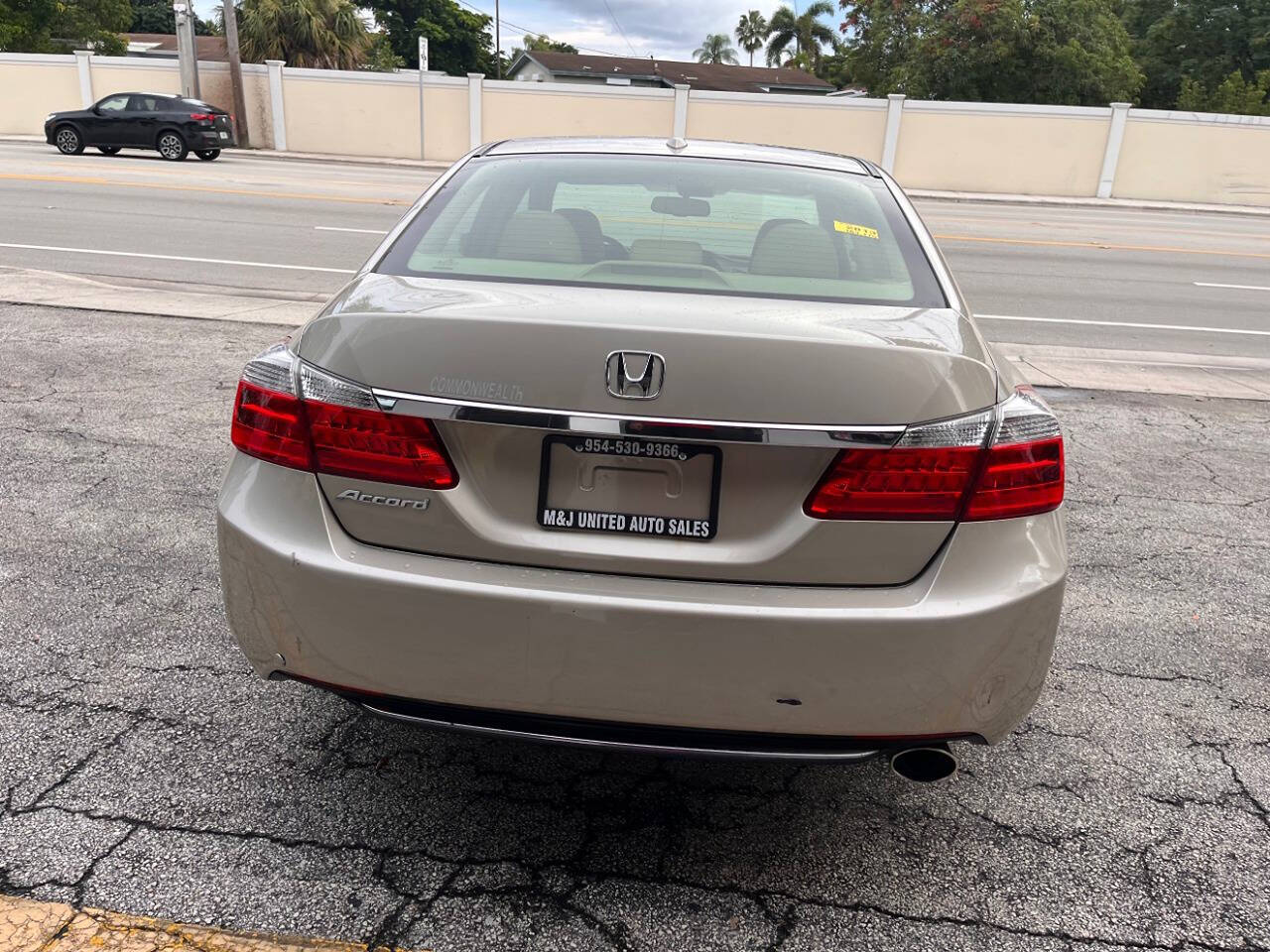 2013 Honda Accord for sale at M & J UNITED AUTO SALES in LAUDERDALE LAKES, FL