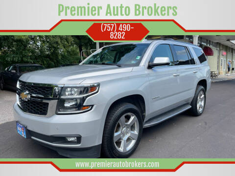 2017 Chevrolet Tahoe for sale at Premier Auto Brokers in Virginia Beach VA