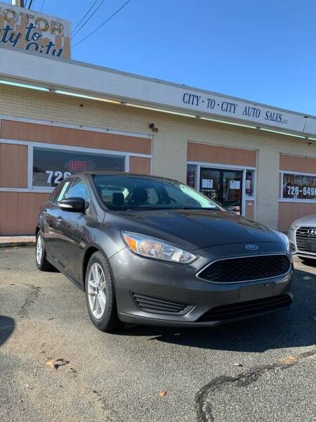2017 Ford Focus for sale at City to City Auto Sales in Richmond VA
