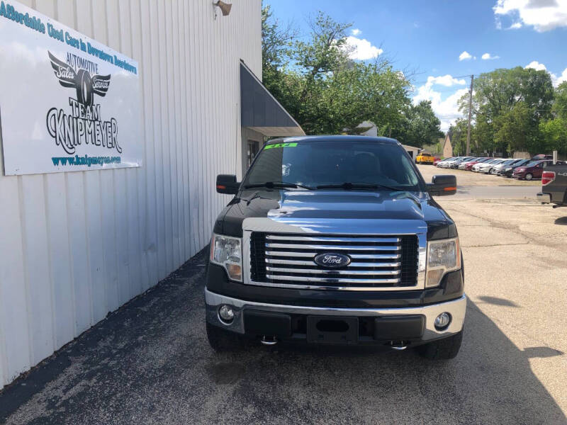 Used 2011 Ford F-150 XLT with VIN 1FTFW1EFXBFC56691 for sale in Beardstown, IL