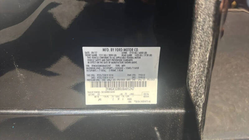 2018 Ford Flex Limited